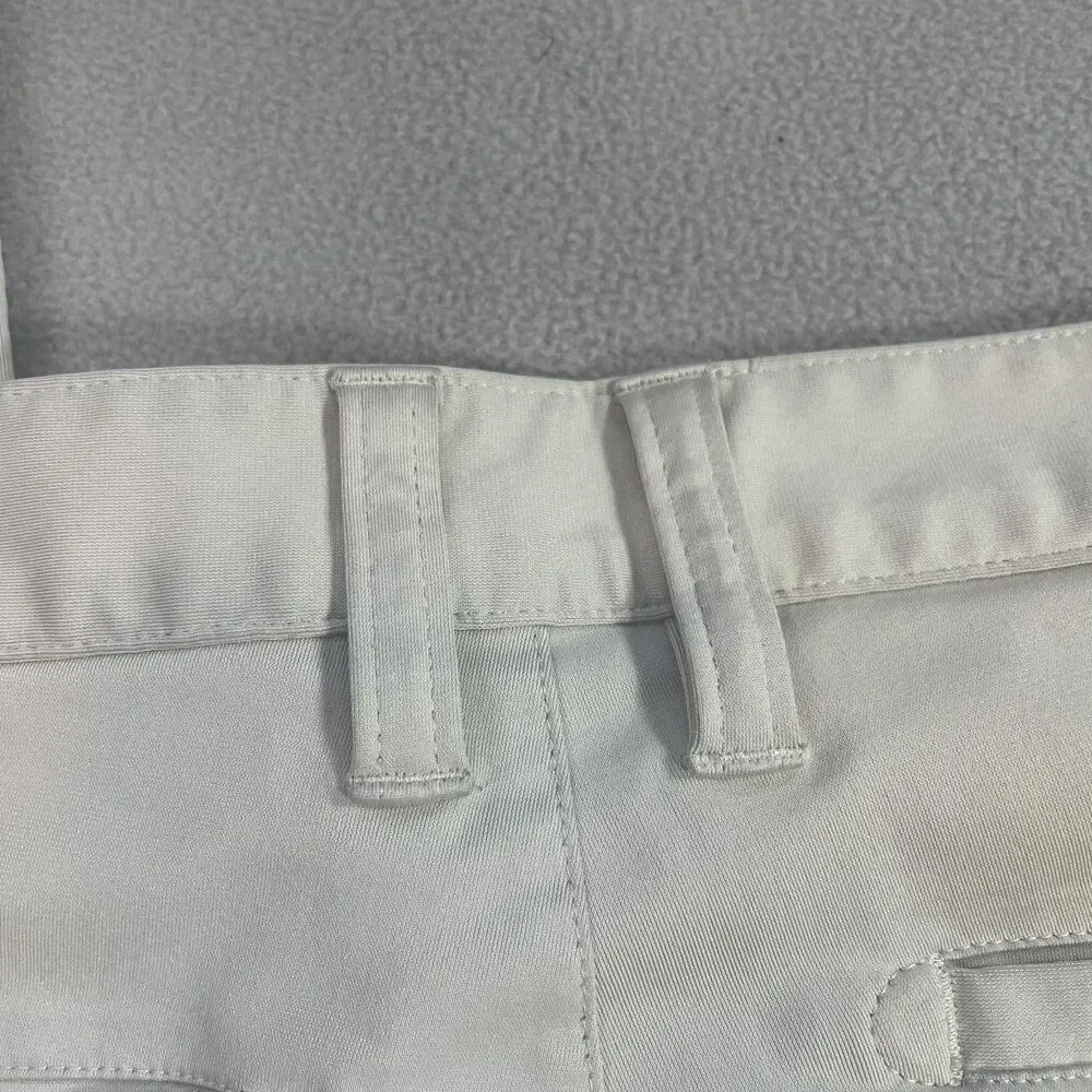 Rhone Commuter Pants Mens 30x31 Classic Fit Performance Flex Knit Golf Beige - Picture 15 of 16